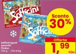 Interspar Sofficini Findus offerta