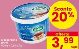 Interspar Mascarpone Brimi offerta