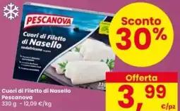 Interspar Cuori di Filetto di Nasello Pescanova offerta