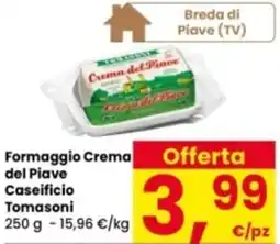 Interspar Formaggio Crema del Piave Caseificio Tomasoni offerta