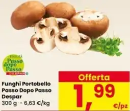 Interspar Funghi Portobello Passo Dopo Passo Despar offerta