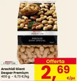 Interspar Arachidi Giant Despar Premium offerta