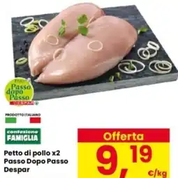 Interspar Petto di pollo x2 Passo Dopo Passo Despar offerta