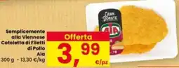 Interspar Semplicemente alla Viennese Cotoletta di Filetti di Pollo Aia offerta