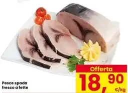 Interspar Pesce spada fresco a fette offerta