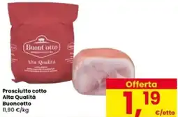 Interspar Prosciutto cotto Alta Qualità Buoncotto offerta