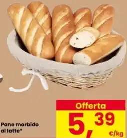 Interspar Pane morbido al latte offerta