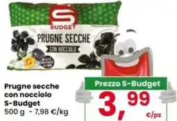 Interspar Prugne secche con nocciolo S-Budget offerta
