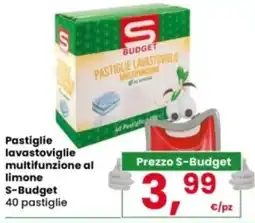 Interspar Pastiglie lavastoviglie multifunzione al limone S-Budget offerta