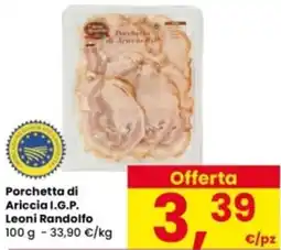 Interspar Porchetta di Ariccia I.G.P. Leoni Randolfo offerta