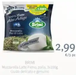 Interspar BRIMI Mozzarella Latte Fieno, palla offerta