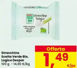 Interspar Stracchino Scelta Verde Bio, Logico Despar offerta