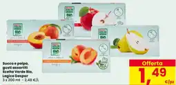 Interspar Succo e polpa, Scelta Verde Bio, Logico Despar offerta