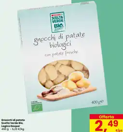 Interspar Gnocchi di patate Scelta Verde Bio, Logico Despar offerta