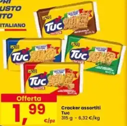 Interspar Cracker assortiti Tuc offerta