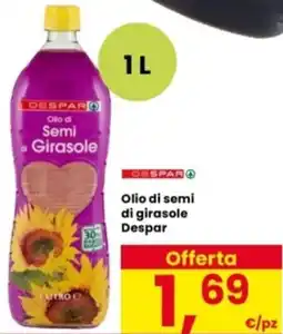 Interspar Olio di semi di girasole Despar offerta