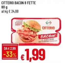Galassia Citterio bacon 8 fette offerta