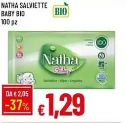 Galassia Natha salviette baby bio 100 pz offerta