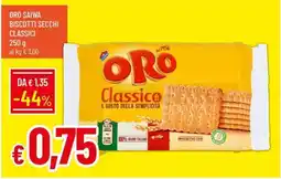 Galassia Oro saiwa biscotti secchi classici offerta