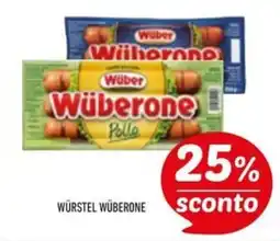 Conad Superstore Wurstel wuberone Wüber offerta