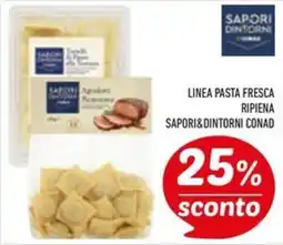 Conad Superstore Linea pasta fresca ripiena SAPORI&DINTORNI CONAD offerta