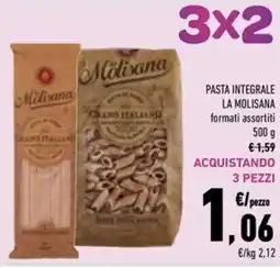 Conad Superstore Pasta integrale LA MOLISANA offerta