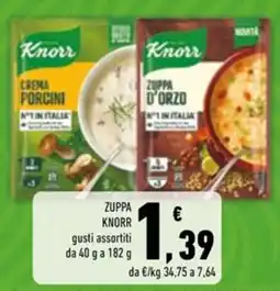 Conad Superstore Zuppa KNORR offerta