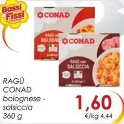 Conad Superstore Ragù CONAD offerta