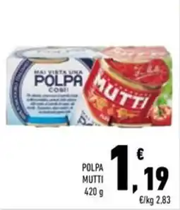 Conad Superstore Polpa MUTTI offerta