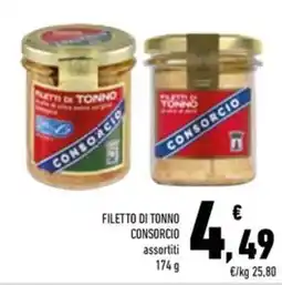 Conad Superstore Filetto di tonno CONSORCIO offerta