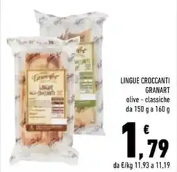 Conad Superstore Lingue croccanti GRANART offerta