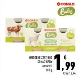 Conad Superstore Omogeneizzati bio conad baby offerta