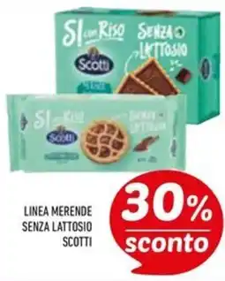 Conad Superstore Linea merende senza lattosio SCOTTI offerta