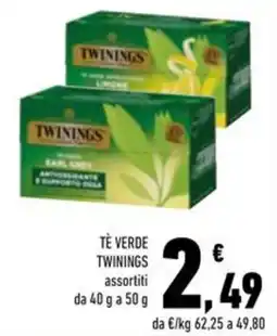 Conad Superstore Tè verde TWININGS offerta
