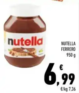 Conad Superstore Nutella FERRERO offerta