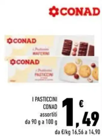 Conad Superstore I pasticcini CONAD offerta