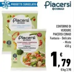 Conad Superstore Contorno di verdure PIACERSI CONAD offerta