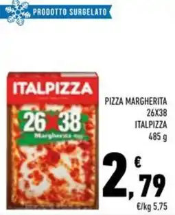 Conad Superstore Pizza margherita 26x38 ITALPIZZA offerta