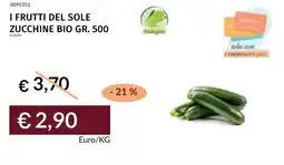 Prezzemolo e Vitale I frutti del sole zucchine bio offerta