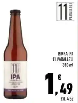 Conad Superstore Birra IPA 11 PARALLELI offerta