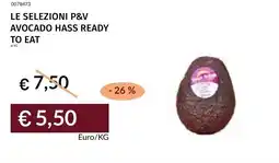 Prezzemolo e Vitale Le selezioni p&v avocado hass ready to eat offerta
