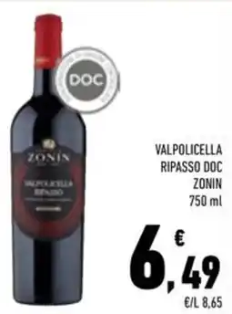 Conad Superstore Valpolicella ripasso DOC zonin offerta