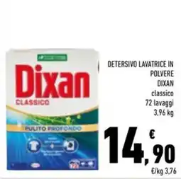 Conad Superstore Detersivo lavatrice in polvere DIXAN offerta