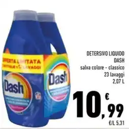 Conad Superstore Detersivo liquido DASH offerta