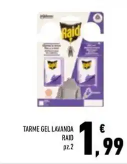 Conad Superstore Tarme gel lavanda RAID offerta