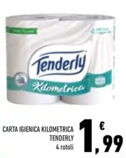 Conad Superstore Carta igienica kilometrica TENDERLY offerta