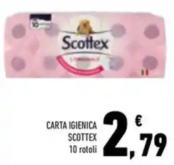 Conad Superstore Carta igienica SCOTTEX offerta