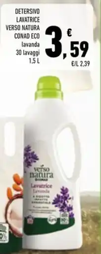 Conad Superstore Detersivo lavatrice verso natura conad eco offerta