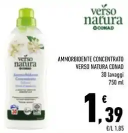 Conad Superstore Ammorbidente concentrato VERSO NATURA CONAD offerta