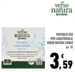 Conad Superstore Pastiglie eco per lavastoviglie VERSO NATURA CONAD offerta